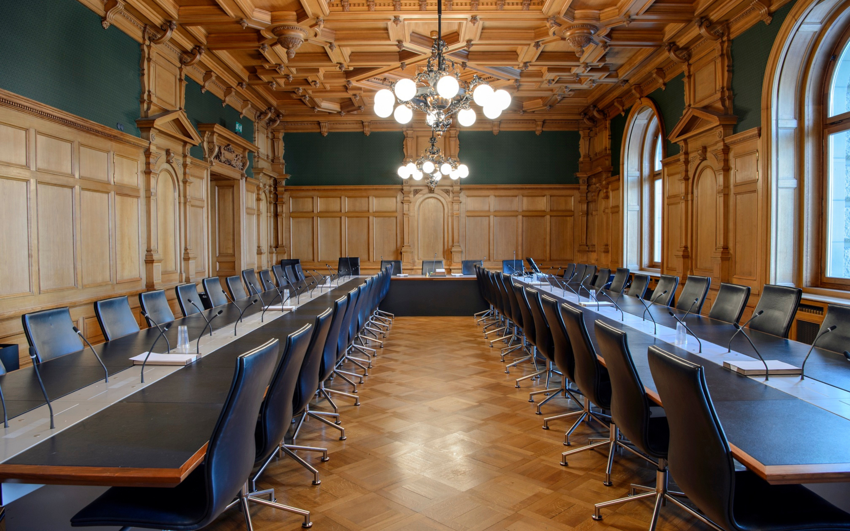 Sitzungszimmer Parlamentsgebäude