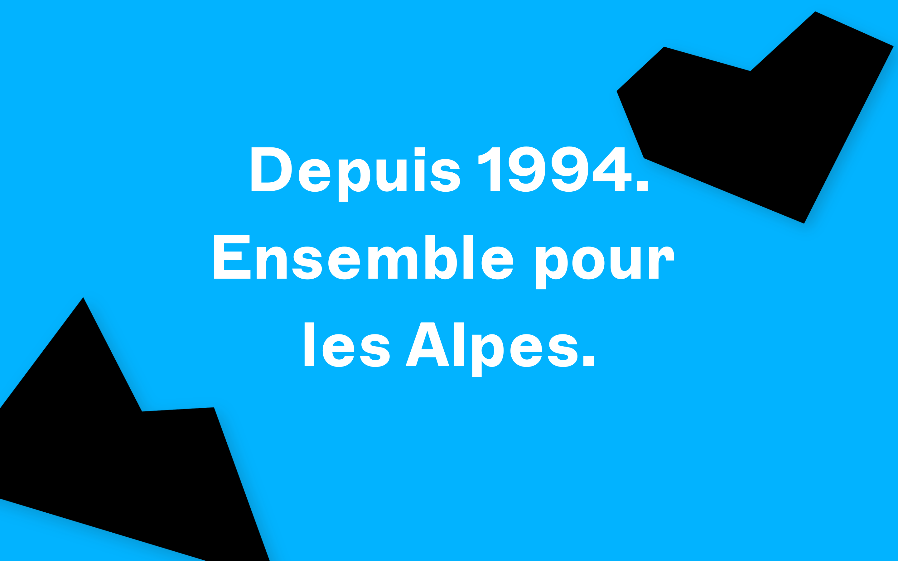 32 ans de protection des Alpes